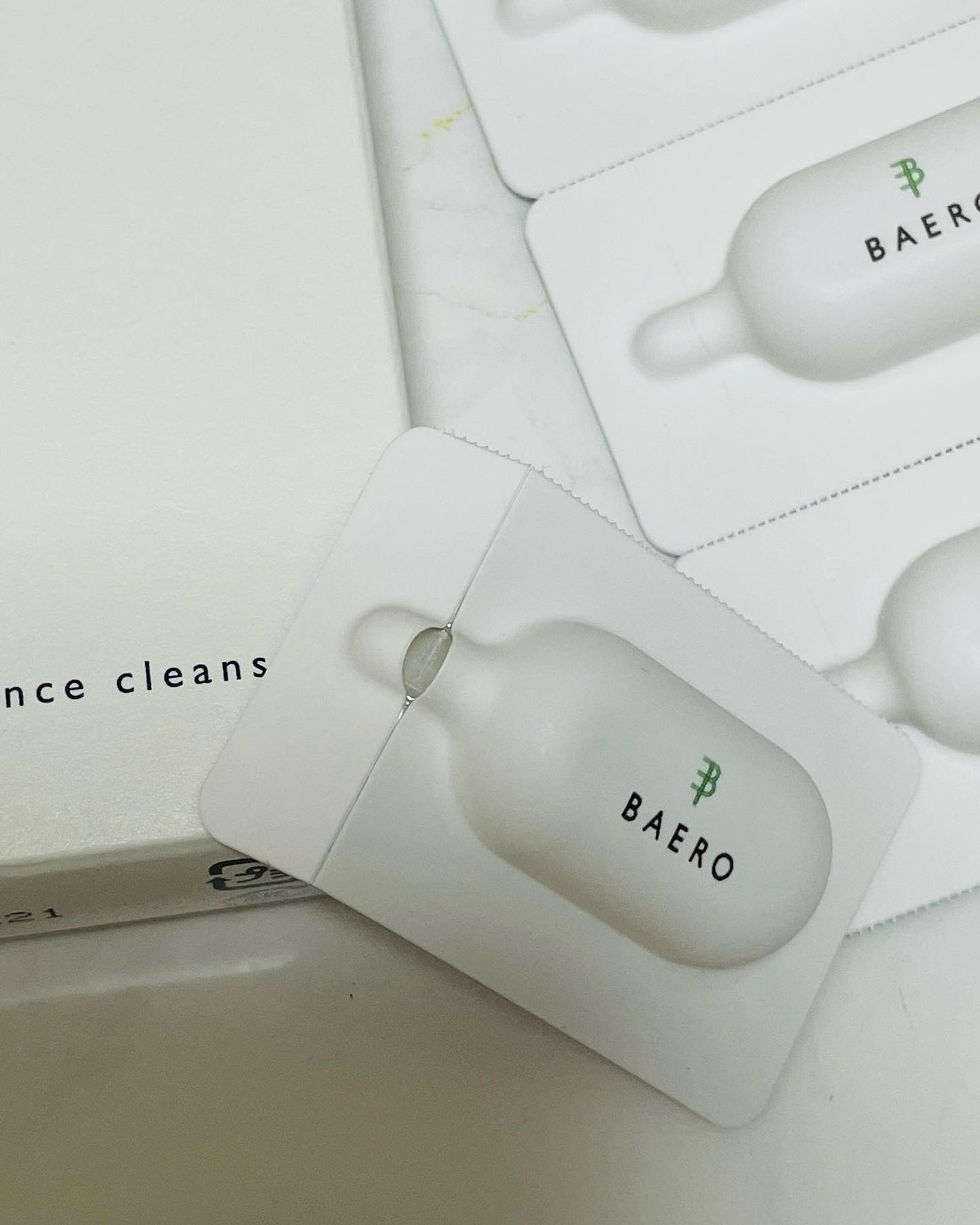 メンテナンスクレンザー/BAERO/スクラブ・ゴマージュを使ったクチコミ(2枚目)