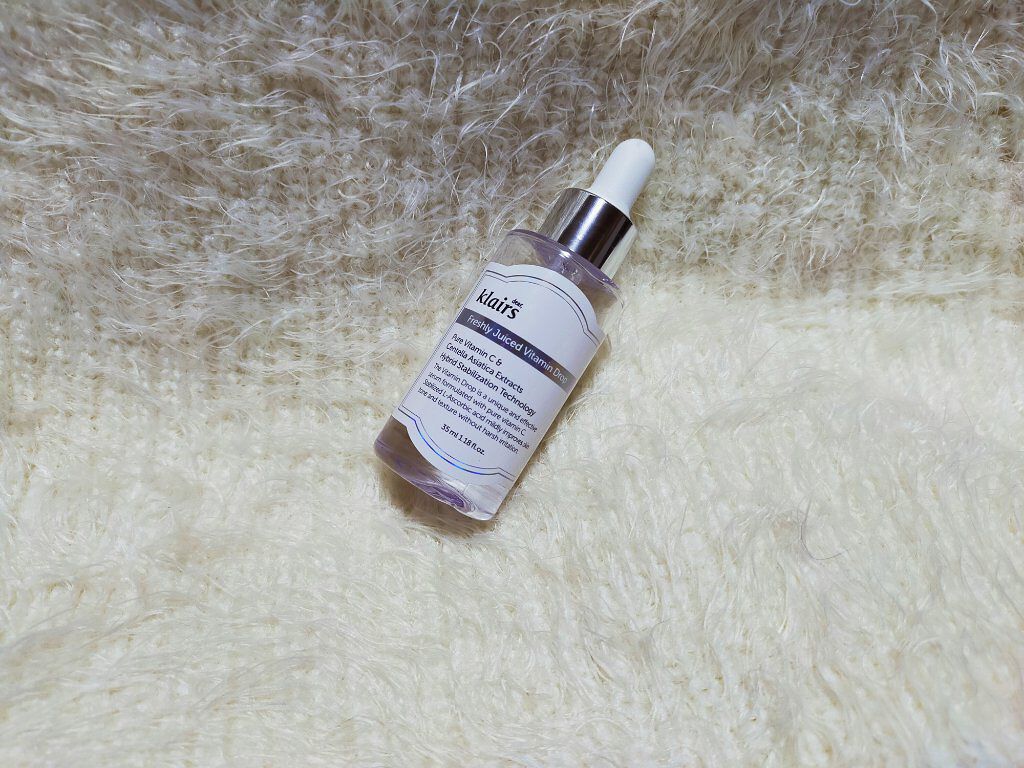 フレッシュリージュースドビタミンドロップ(35ml)/Klairs/美容液を使ったクチコミ（1枚目）