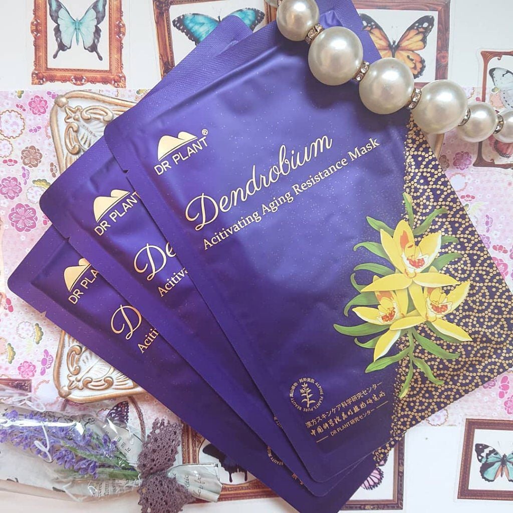 セッコク蘭エイジングケアマスクα/DR PLANT/シートマスク・パックを使ったクチコミ(1枚目)