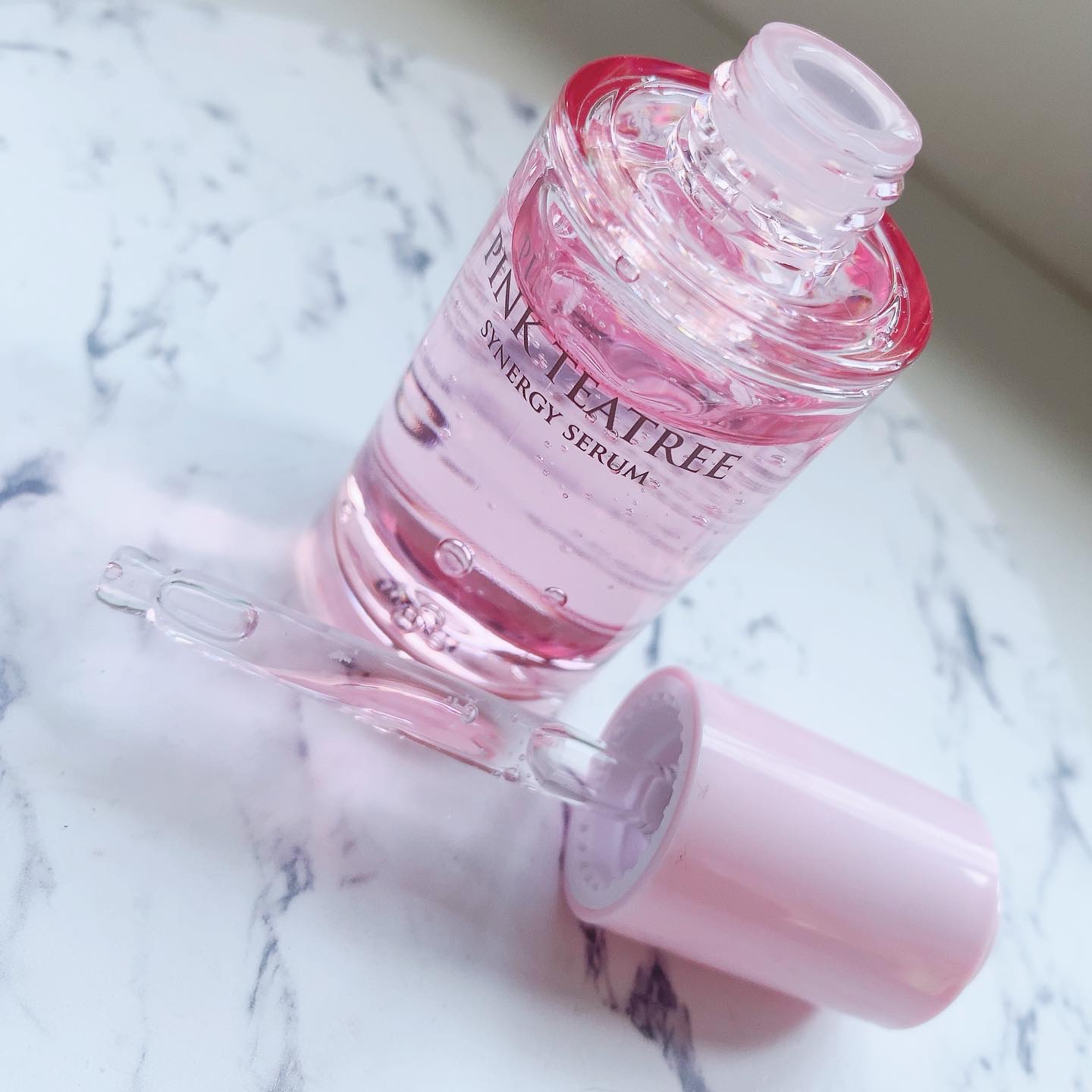 ピンクティーツリーシナジーセラム/APLIN/美容液を使ったクチコミ（3枚目）