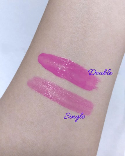 ルージュ ピュールクチュール ヴェルニ ウォーターステイン/YVES SAINT LAURENT BEAUTE/口紅を使ったクチコミ(2枚目)