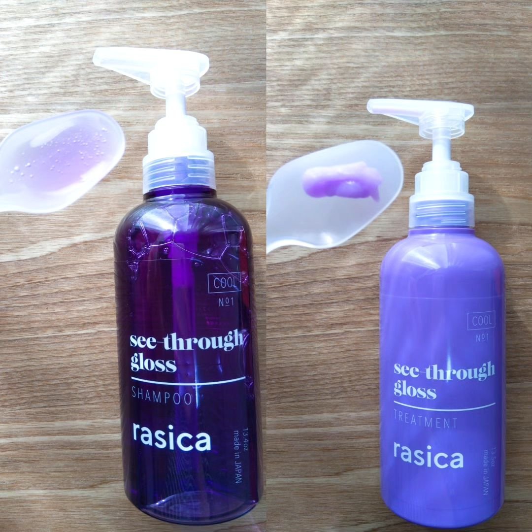 シースルーグロスシャンプー／トリートメント/rasica/市販シャンプーを使ったクチコミ（2枚目）