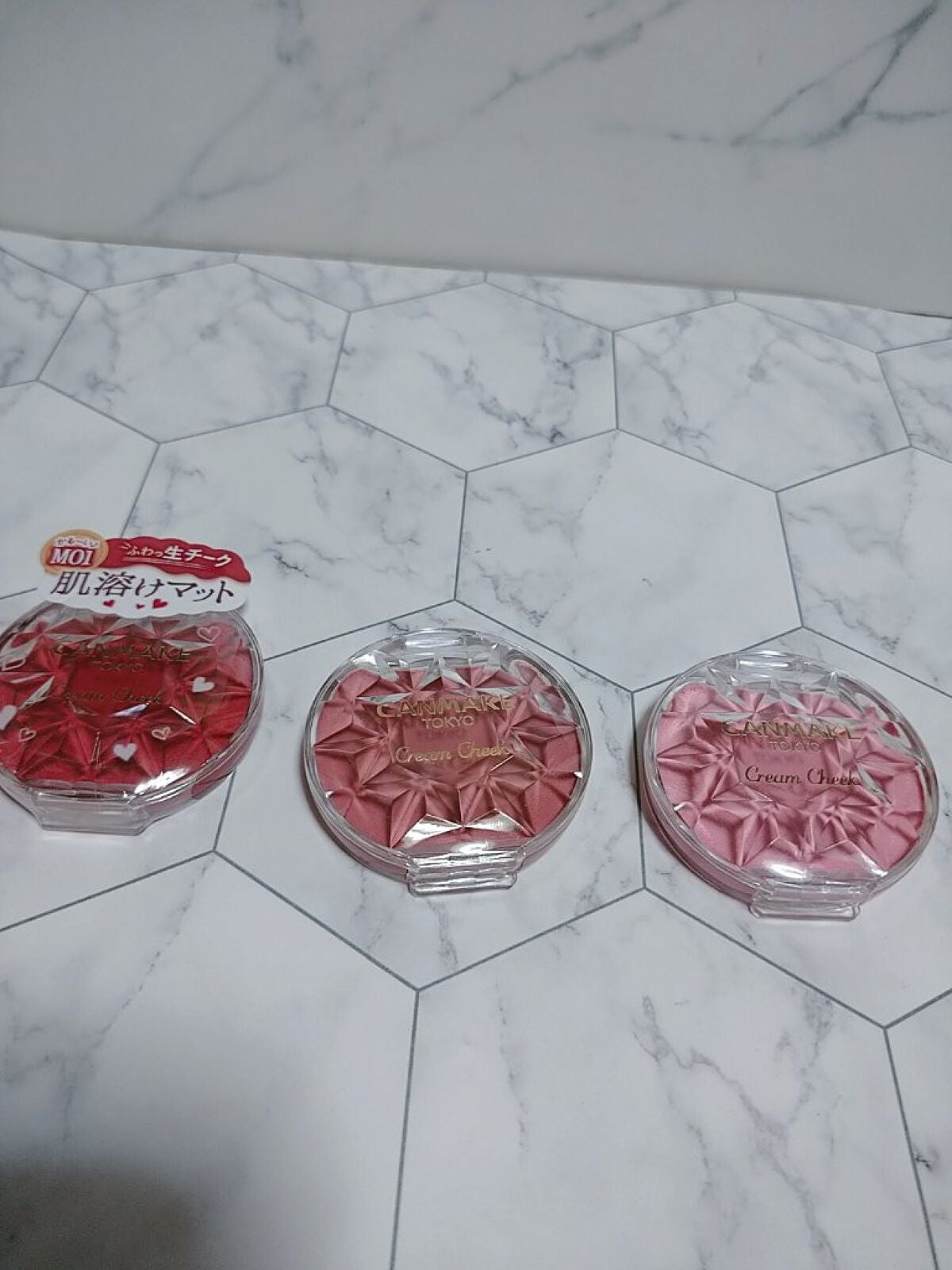 クリームチーク(マットタイプ)/キャンメイク/ジェル・クリームチークを使ったクチコミ(1枚目)