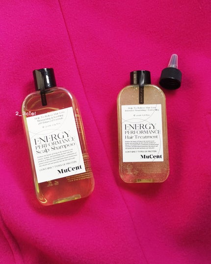 エナジーパフォーマンス スカルプシャンプー / ヘアトリートメント/MuCent/市販シャンプーを使ったクチコミ(4枚目)
