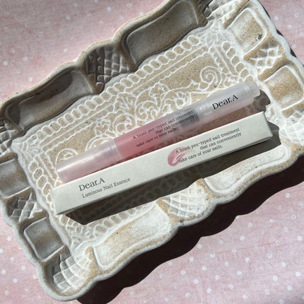 ルミナスネイルエッセンス/Dear.A/ネイルオイル・トリートメントを使ったクチコミ(1枚目)