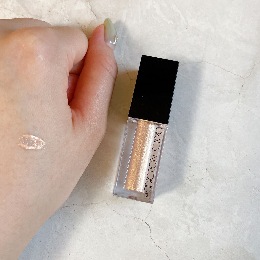 ザ リキッド アイシャドウ　ウルトラスパークル/ADDICTION/リキッドアイシャドウを使ったクチコミ（3枚目）