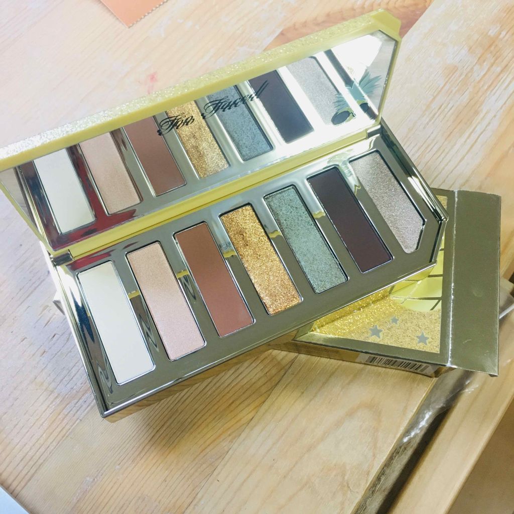 スパークリング パイナップル アイシャドウ パレット/Too Faced/アイシャドウパレットを使ったクチコミ（1枚目）