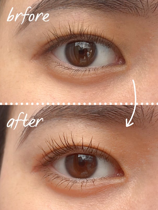 「塗るつけまつげ」自まつげ際立てタイプ/デジャヴュ/マスカラを使ったクチコミ(2枚目)