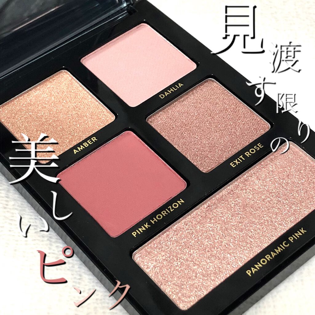 パノラミック ピンク アイシャドウ パレット/BOBBI BROWN/アイシャドウパレットを使ったクチコミ(1枚目)