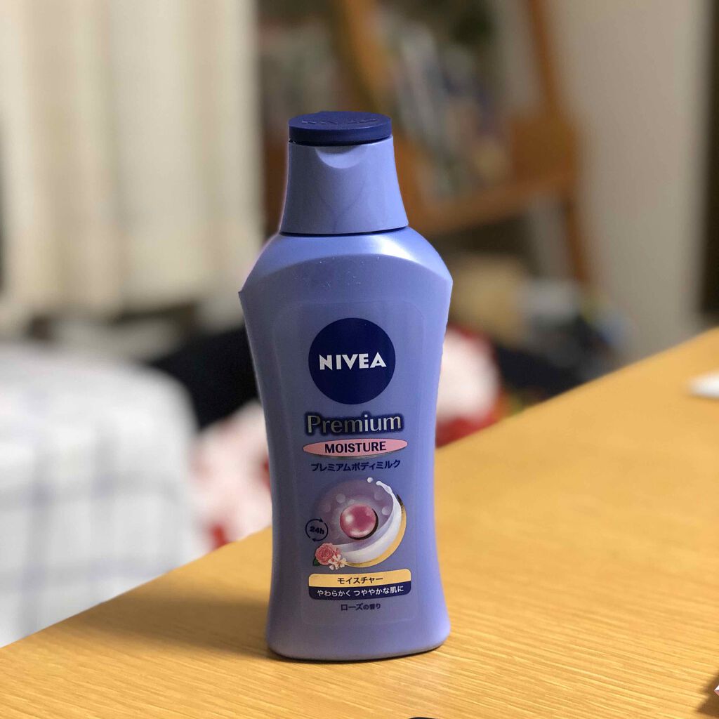 ニベア プレミアムボディミルク モイスチャー/ニベア/ボディミルクを使ったクチコミ(1枚目)