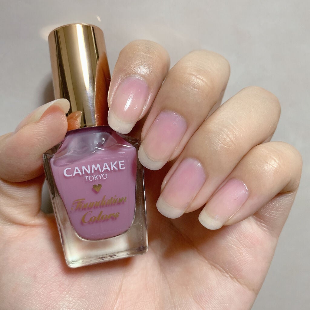 ファンデーションカラーズ/キャンメイク/マニキュアを使ったクチコミ(2枚目)