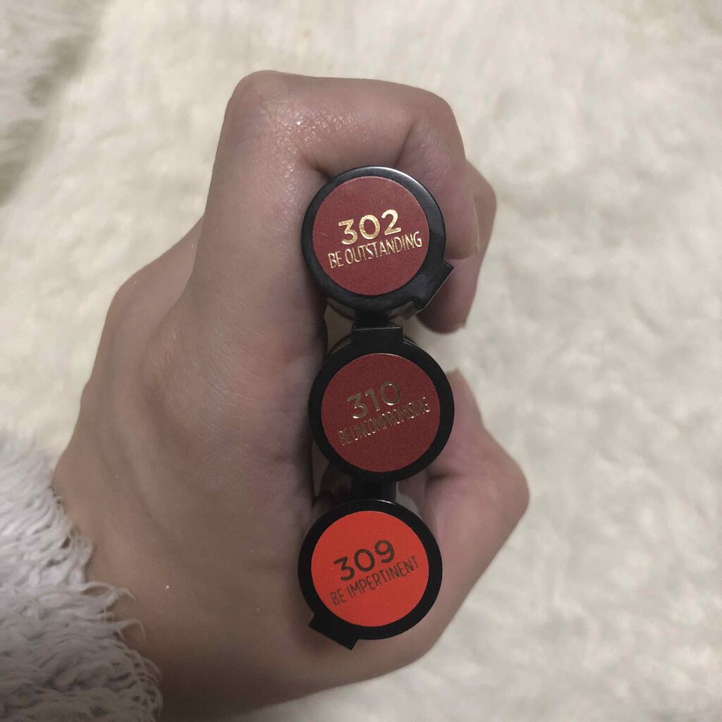 ブリリアントシグネチャー/ロレアル パリ/口紅を使ったクチコミ(4枚目)