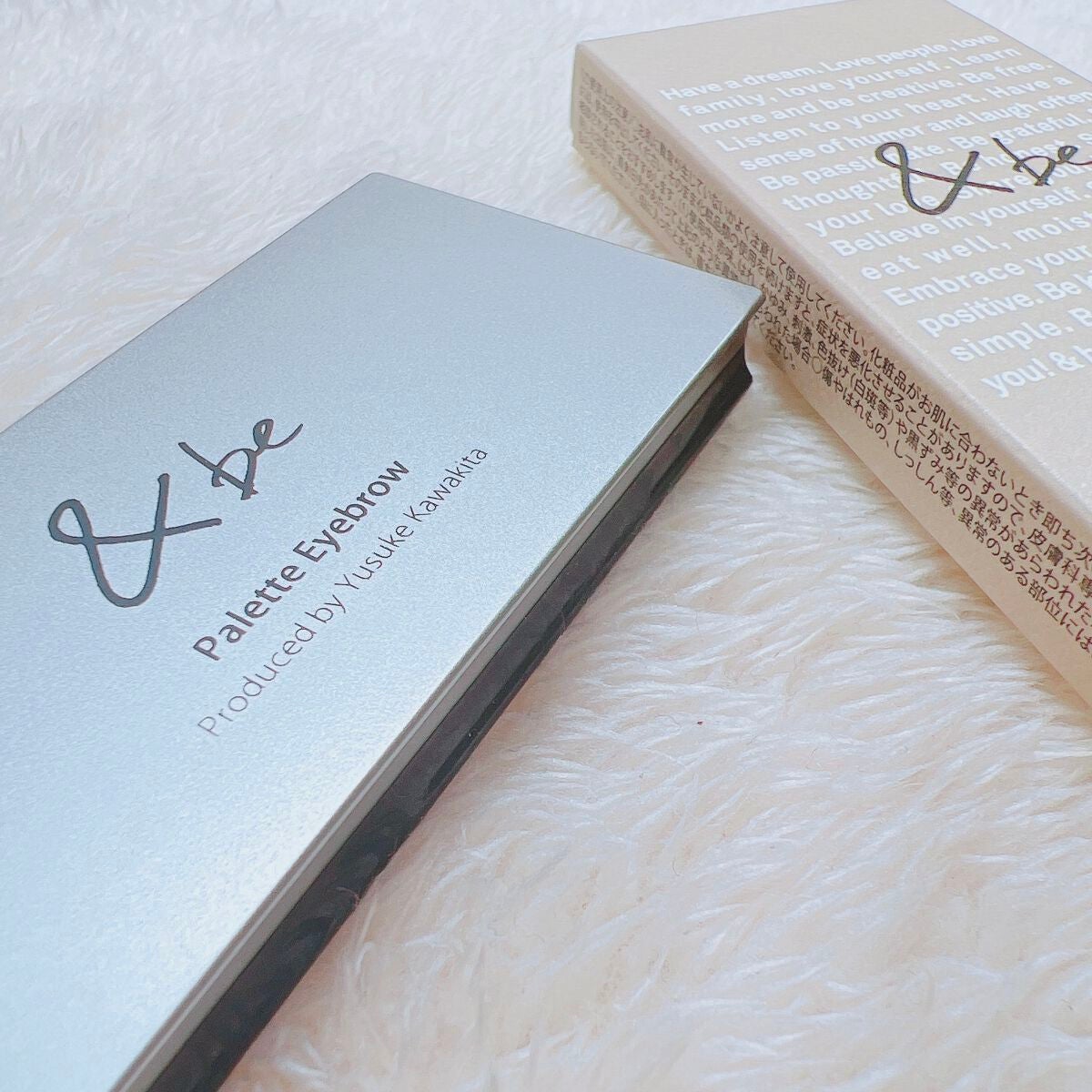 パレットアイブロウ/&be/パウダーアイブロウを使ったクチコミ(7枚目)