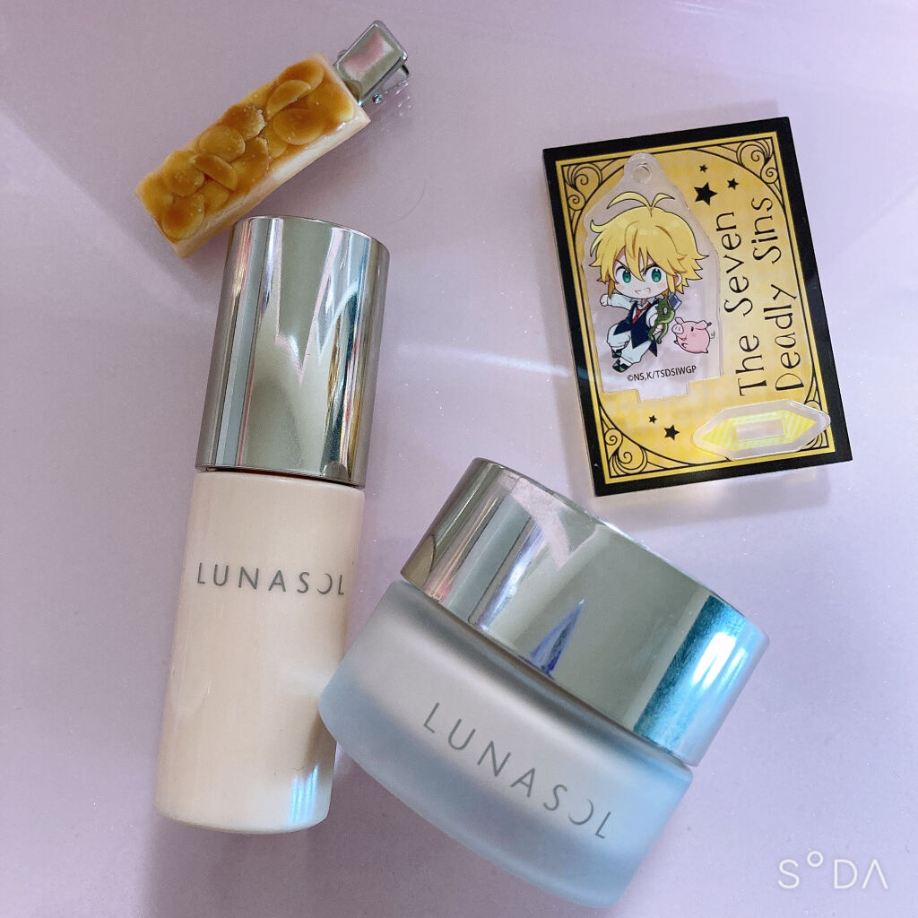 LUNASOLさまさま💗💗💗

この組み合わは素晴らしい(∩´∀｀)∩ｽﾝﾊﾞﾗｽｨ

ウォータリープライマー
               ➕
グロウイングシームレスバーム

プライマーの方がサラサラの水のような
テクスチャーで軽く