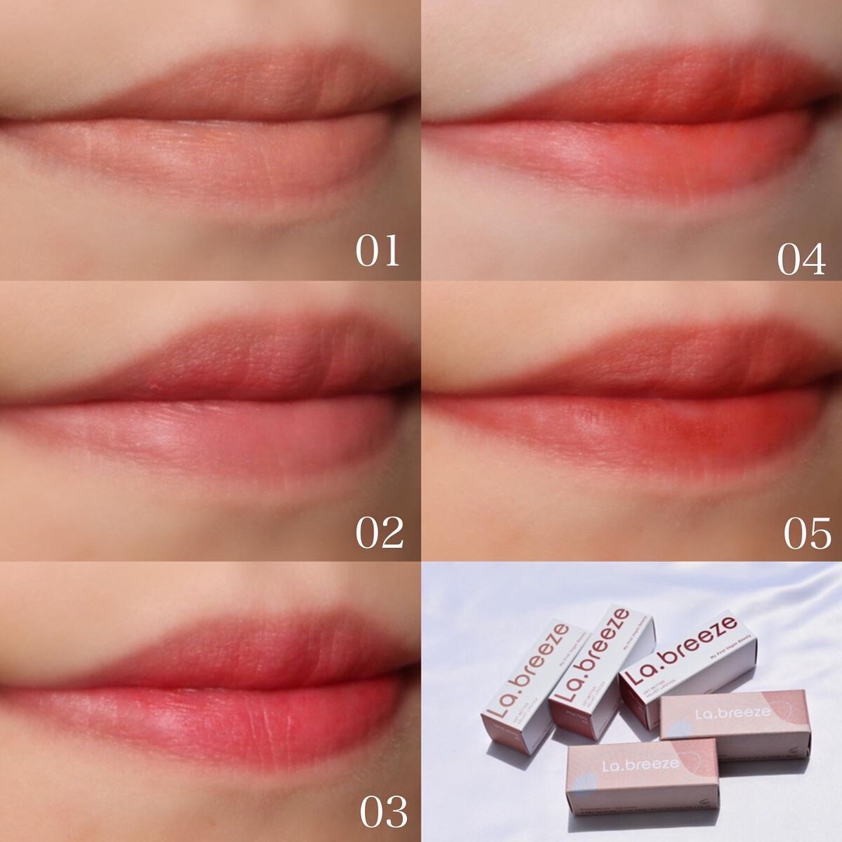 ゲットベターベルベットリップスティック/La.breeze/口紅を使ったクチコミ(4枚目)