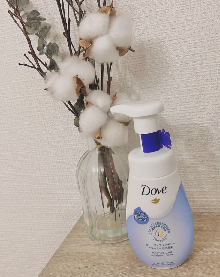 ビューティモイスチャー クリーミー泡洗顔料/ダヴ/泡洗顔を使ったクチコミ（1枚目）