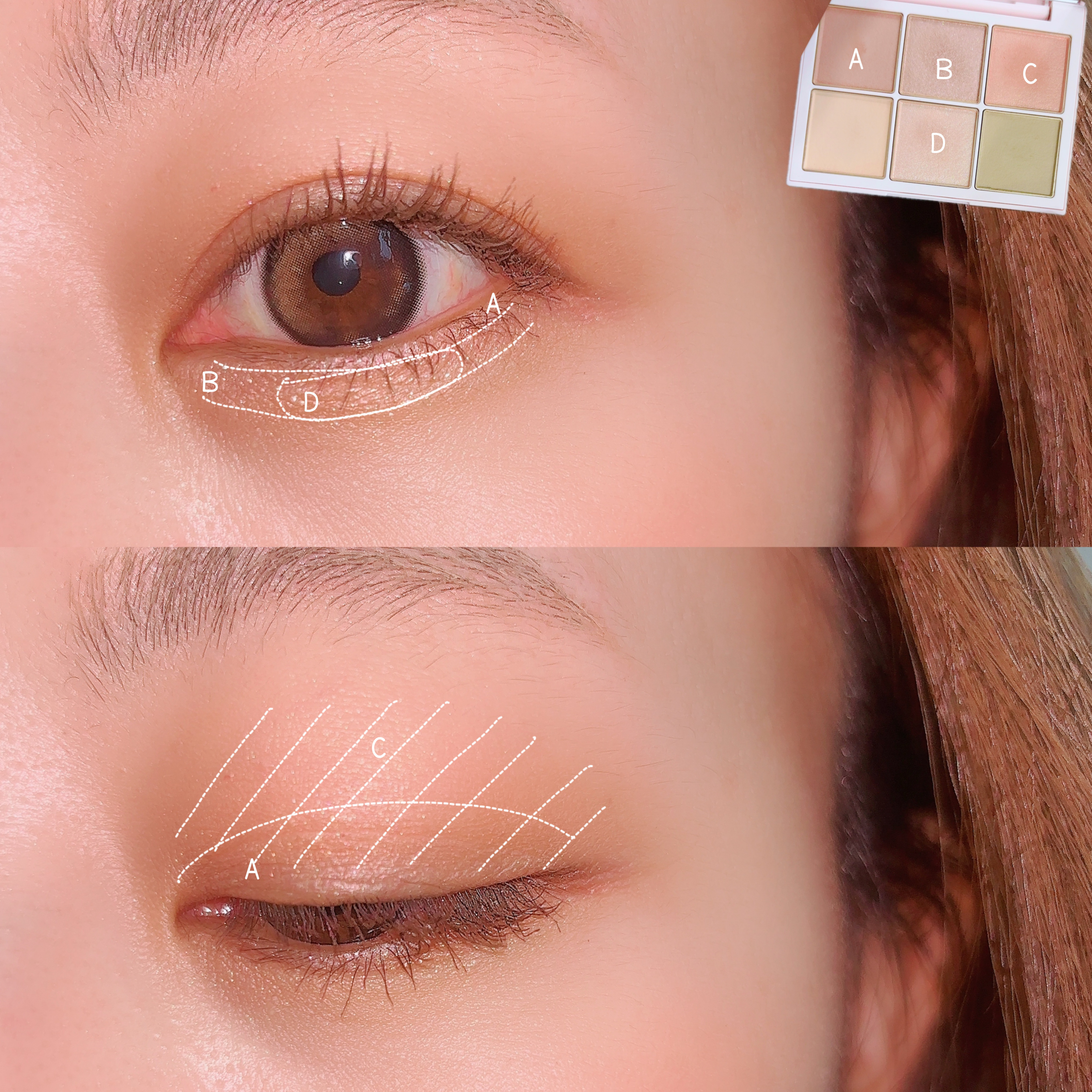 アイデザイナー/SNIDEL BEAUTY/アイシャドウパレットを使ったクチコミ（3枚目）