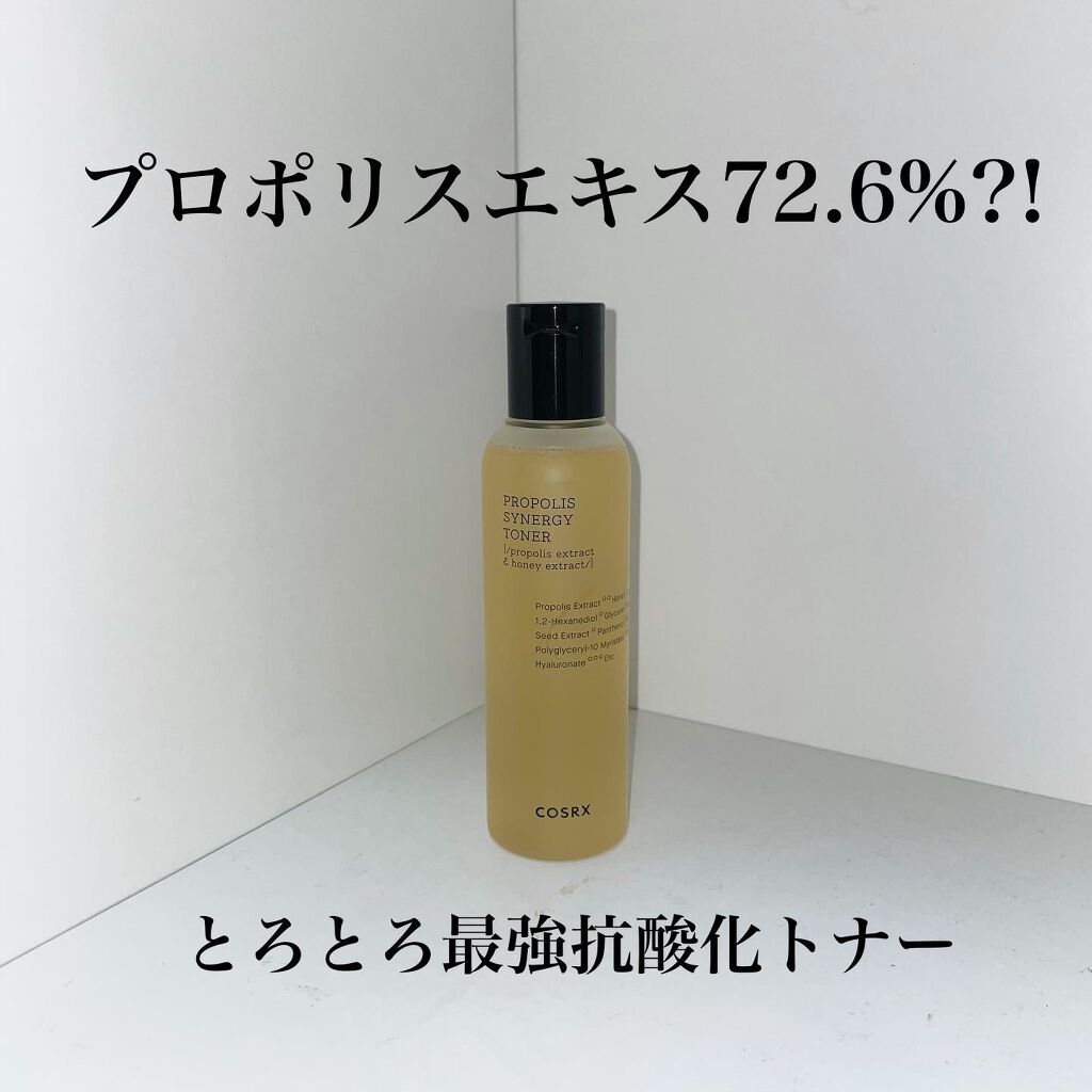 フルフィットプロポリスシナジートナー/COSRX/化粧水を使ったクチコミ(1枚目)