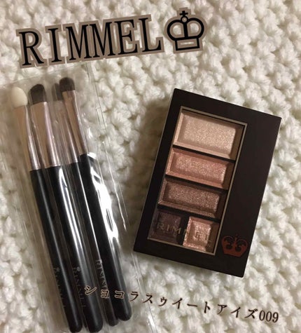 ショコラスウィート アイズ/リンメル ロンドン/アイシャドウパレットを使ったクチコミ(1枚目)