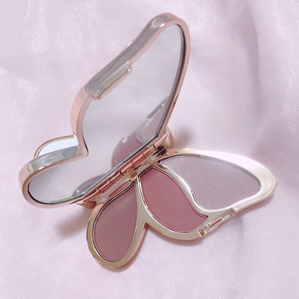 バタフライアイシャドウパレット/AGAG/アイシャドウパレットを使ったクチコミ(5枚目)