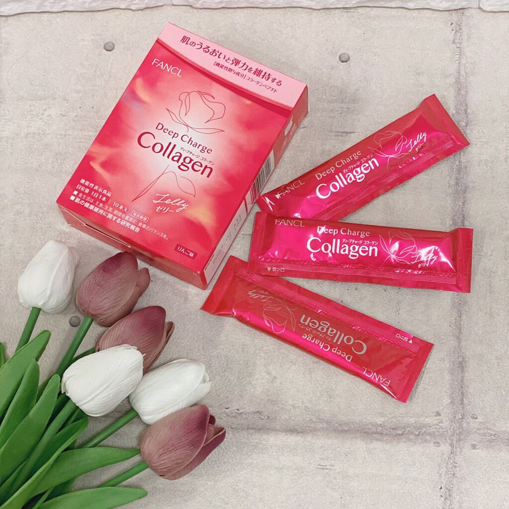 ディープチャージ  コラーゲン スティックゼリー/ファンケル/美容サプリメントを使ったクチコミ（1枚目）
