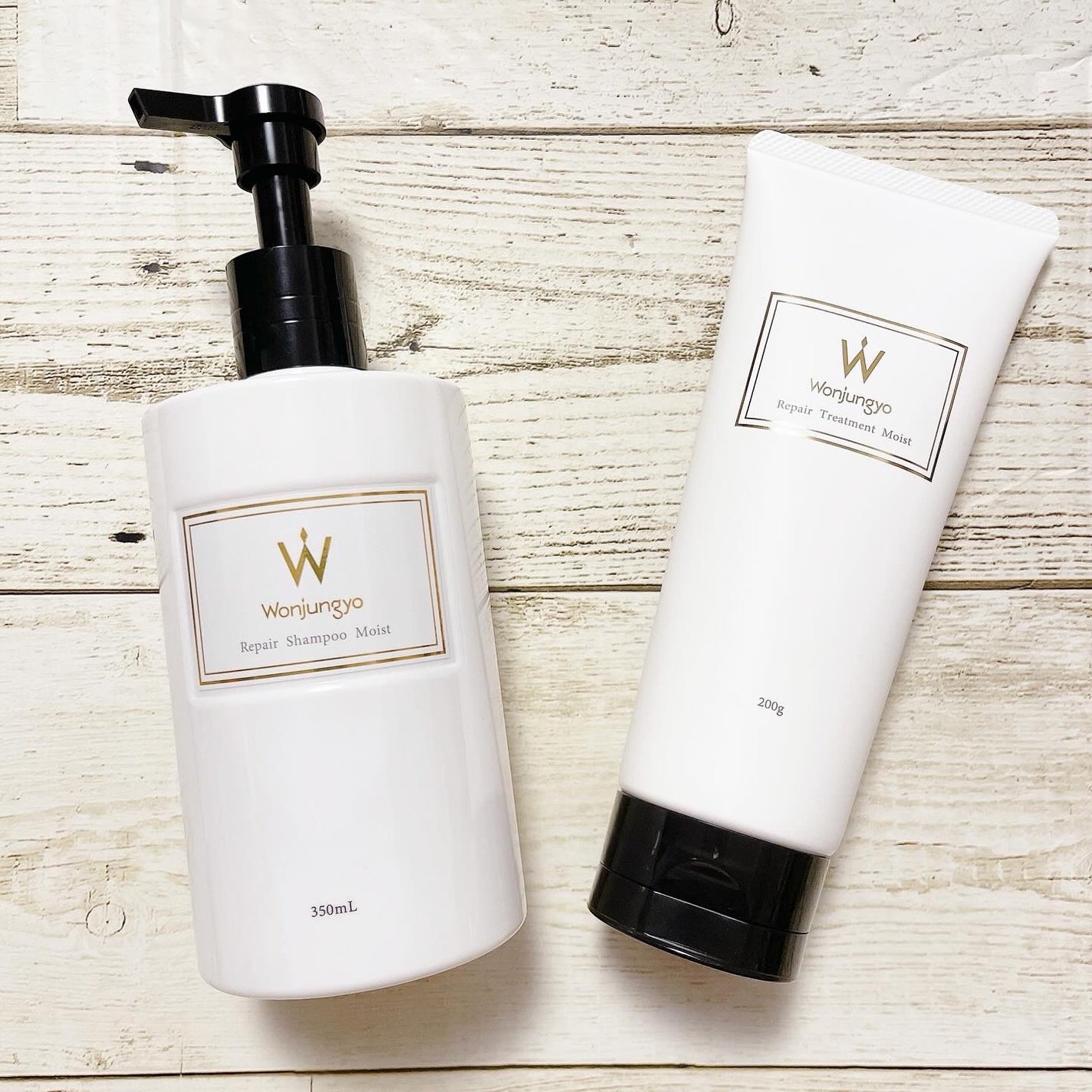 ウォンジョンヨ リペアシャンプー モイスト/リペアトリートメント モイスト/Wonjungyo/市販シャンプーを使ったクチコミ(1枚目)