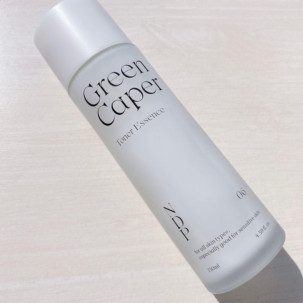 Green Caper Toner Essence/NATURAL DERMA PROJECT/化粧水を使ったクチコミ(4枚目)