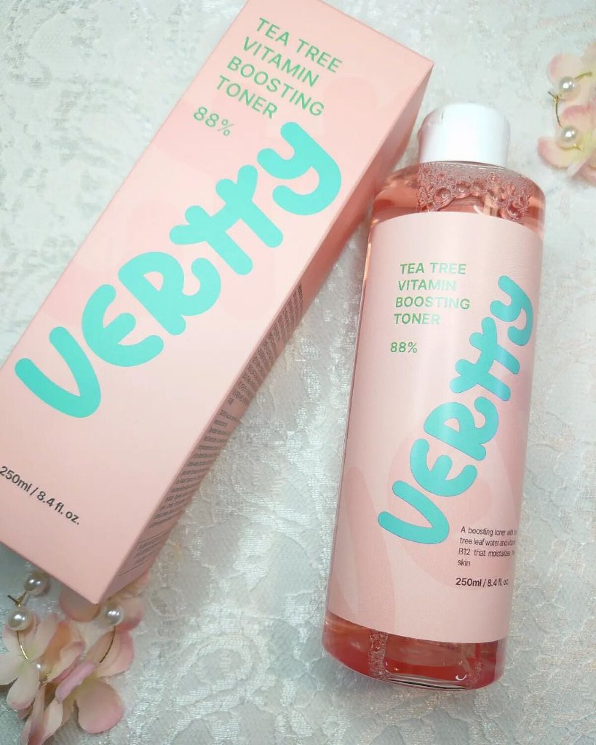 ティーツリー88%ビタミンブースティングトナー/Vertty/化粧水を使ったクチコミ(1枚目)