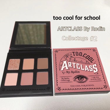 ARTCLASS By Rodin Collectage Eyeshadow Pallet/too cool for school/パウダーアイシャドウを使ったクチコミ（1枚目）