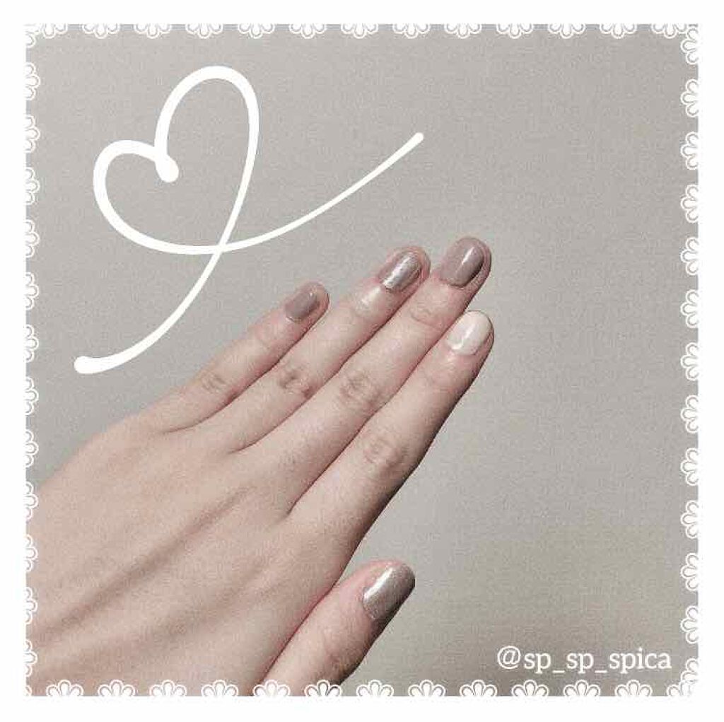 ジェルボリュームトップコート/キャンメイク/ネイルトップコートを使ったクチコミ（3枚目）