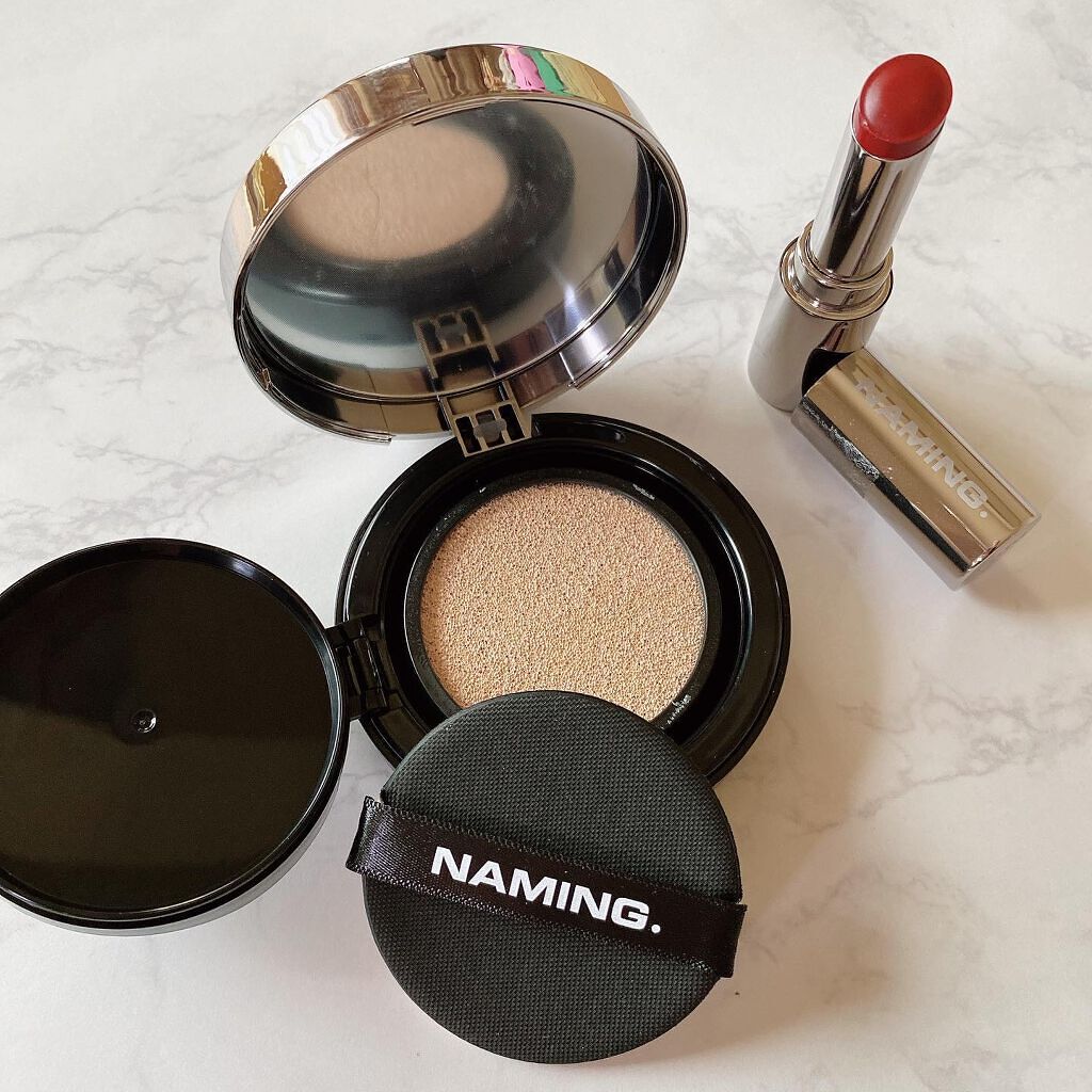 シアティンテッドリップバーム/NAMING./口紅を使ったクチコミ（3枚目）