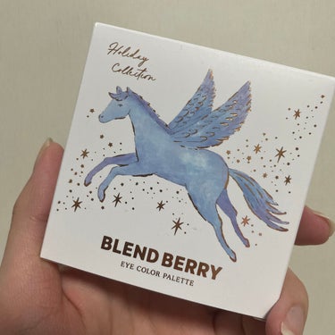 オーラクリエイション 104 ホワイトベリー＆フローズンピンク(ホリデー限定カラー)/BLEND BERRY/アイシャドウパレットを使ったクチコミ（2枚目）