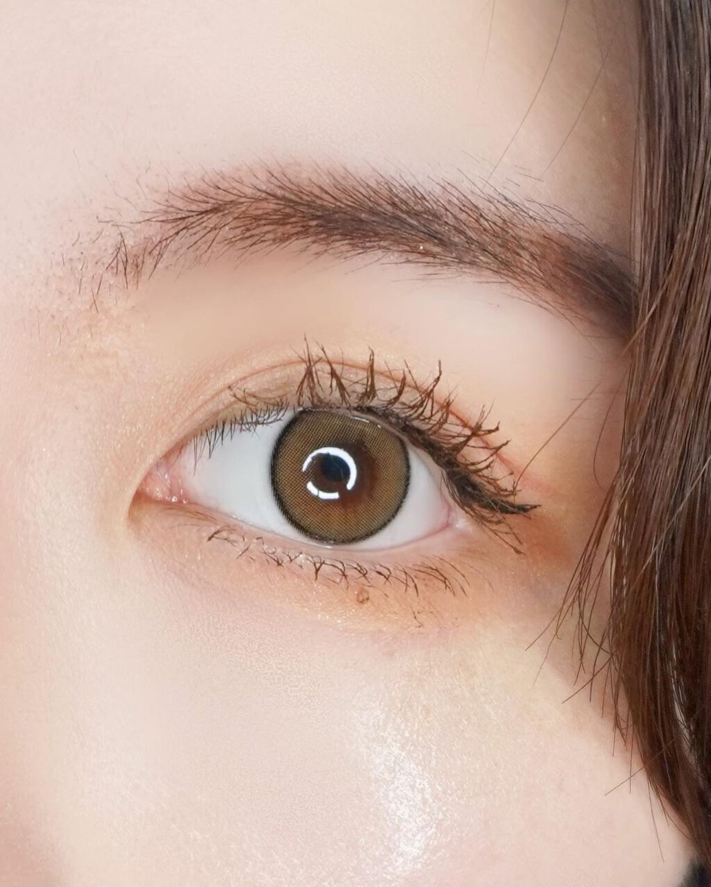 JADAY STONE BROWN/CLARA CONTACT/カラーコンタクトレンズを使ったクチコミ（1枚目）