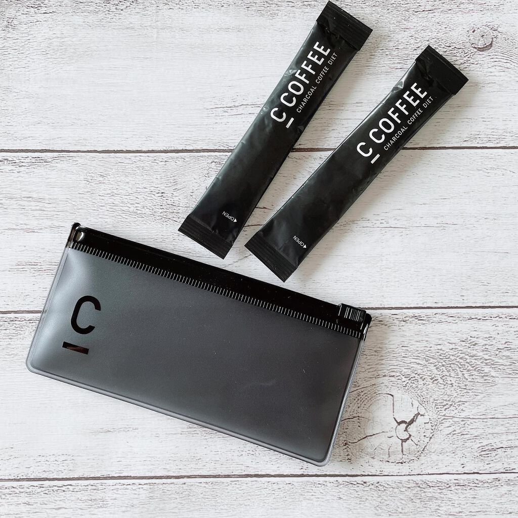 C COFFEE(チャコールコーヒーダイエット)/C COFFEE/ドリンクを使ったクチコミ(2枚目)