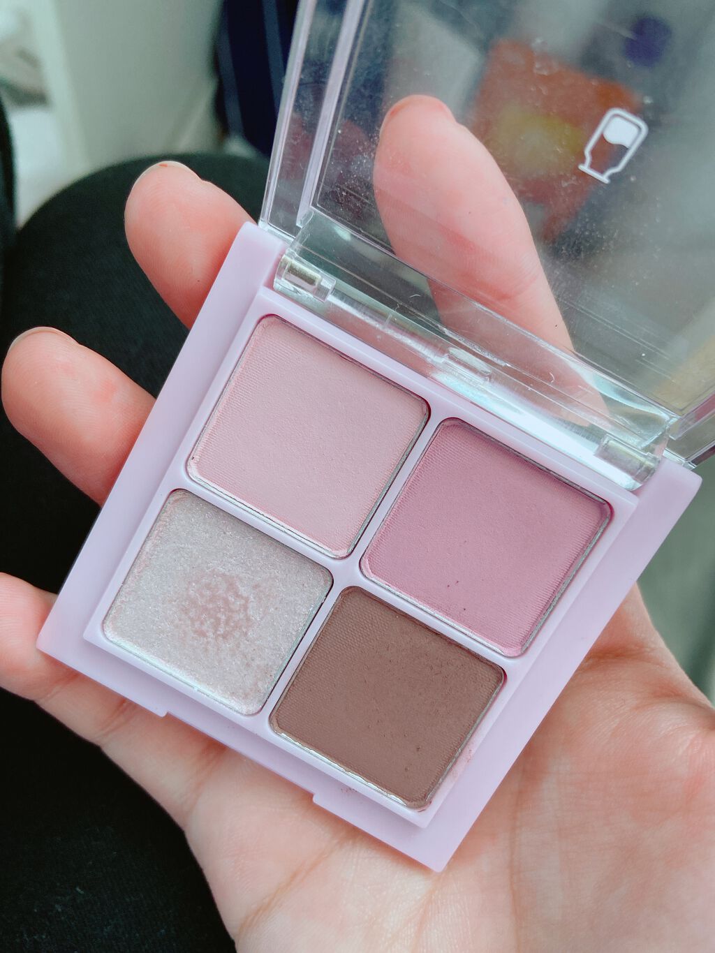 ベターザンアイズ ミルクシリーズ/rom&nd/アイシャドウパレットを使ったクチコミ（2枚目）