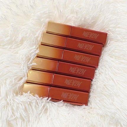 ザ ファースト ベルベット ティント シーズン3/MERZY/リップティントを使ったクチコミ(5枚目)