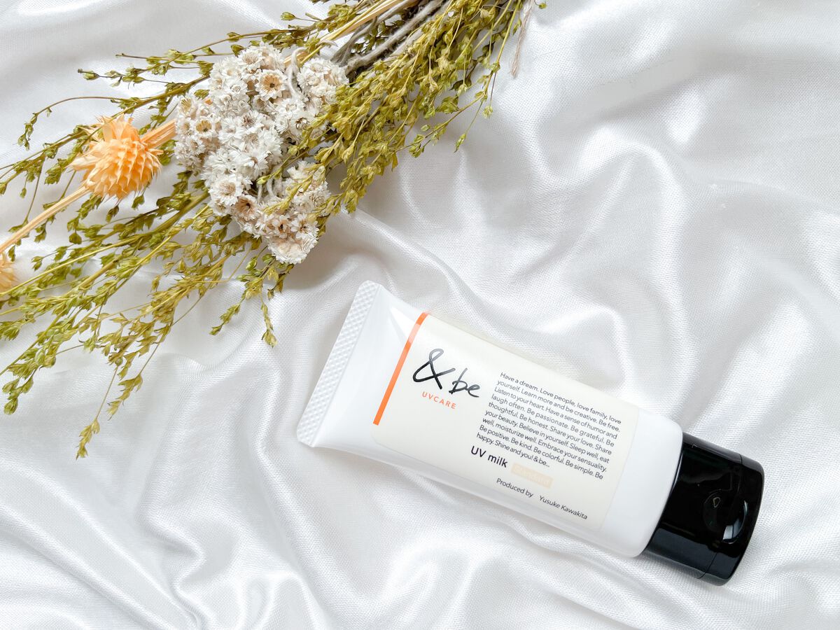 &be UVミルク/&be/日焼け止めミルクを使ったクチコミ(1枚目)