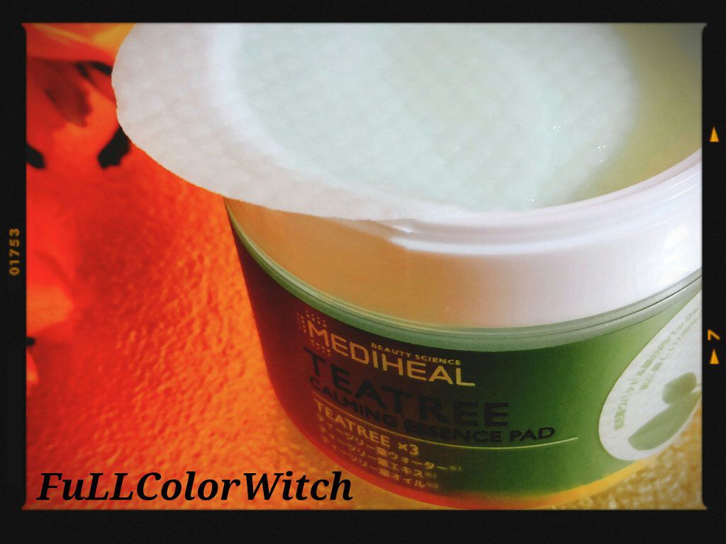 ティーツリーカーミングエッセンスパッド/MEDIHEAL/トナーパッドを使ったクチコミ（1枚目）