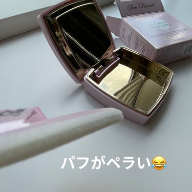 プライムド & ポアレス + フェイス パウダー/Too Faced/プレストパウダーを使ったクチコミ（4枚目）