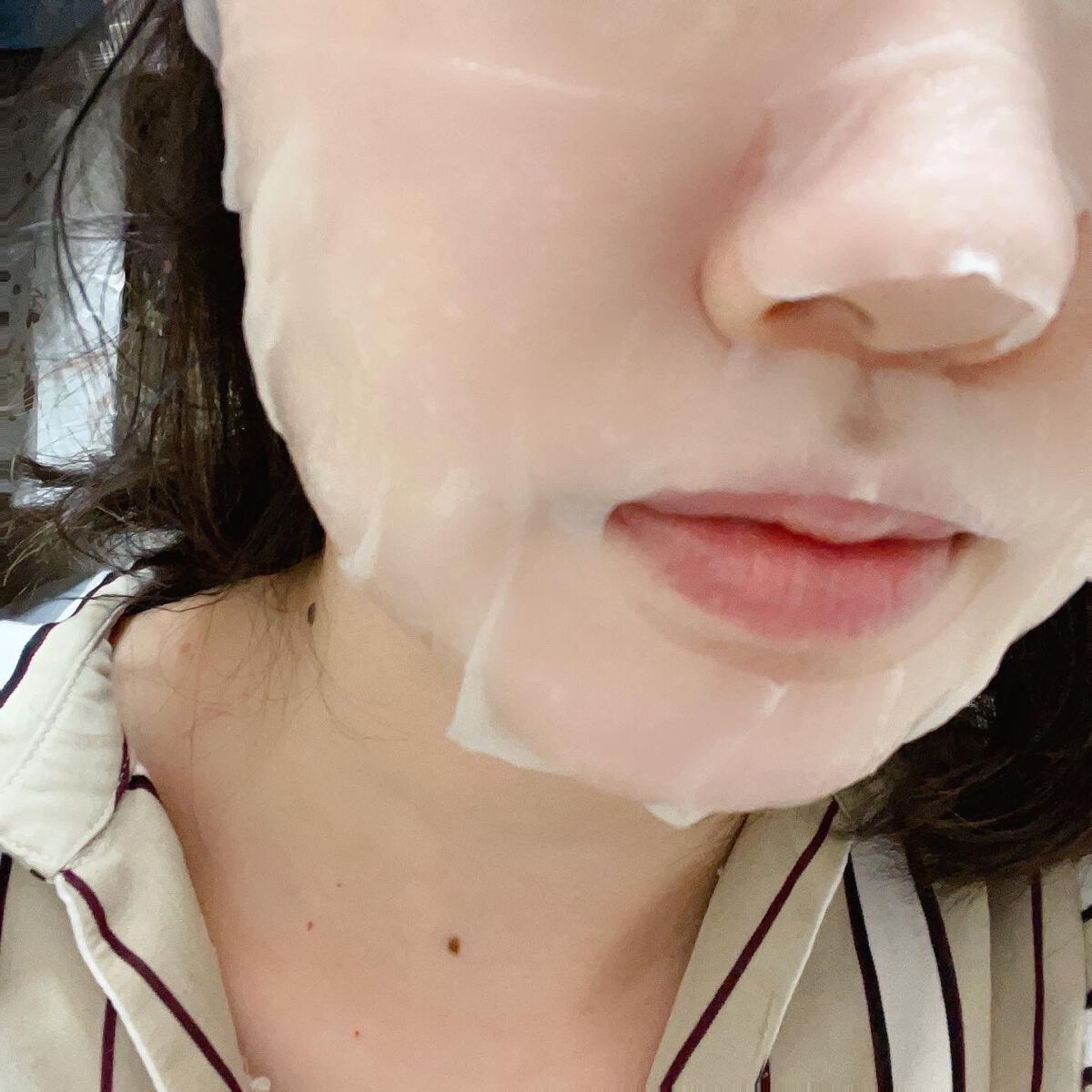 ガラクナイアシン エッセンスマスク/manyo/シートマスク・パックを使ったクチコミ（3枚目）