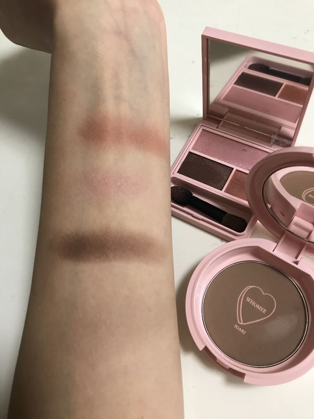 フーミー ちっちゃ顔シャドウ/WHOMEE/シェーディングを使ったクチコミ(3枚目)