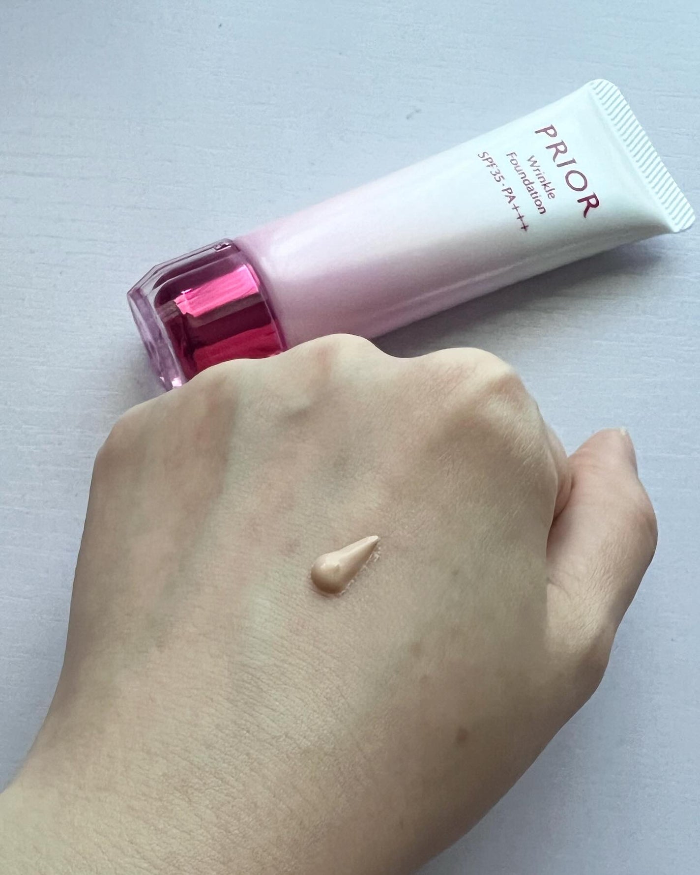 薬用 リンクル美コルセットファンデーション/プリオール/クリーム・エマルジョンファンデーションを使ったクチコミ(2枚目)