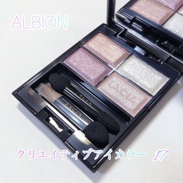 クリエイティブ アイカラー/ALBION/アイシャドウパレットを使ったクチコミ（2枚目）