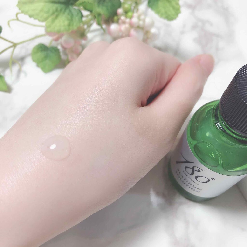 プラチナクリーム/180°(ワンエイティ)/フェイスクリームを使ったクチコミ（2枚目）