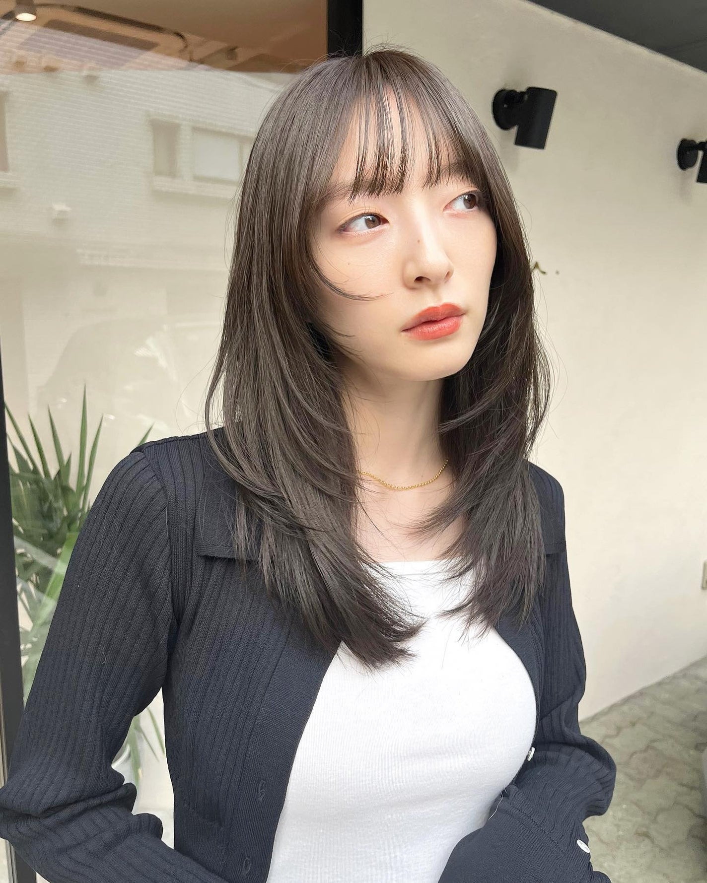 HARUNA on LIPS 「.大人なナチュラルレイヤーヘア✨.ワンカールでやりすぎないおし..」(1枚目)