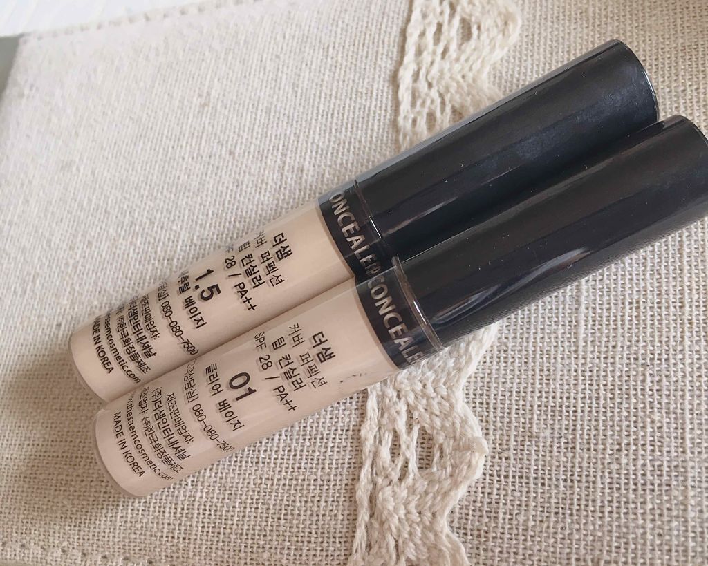 カバーパーフェクション チップコンシーラー/the SAEM/リキッドコンシーラーを使ったクチコミ(2枚目)