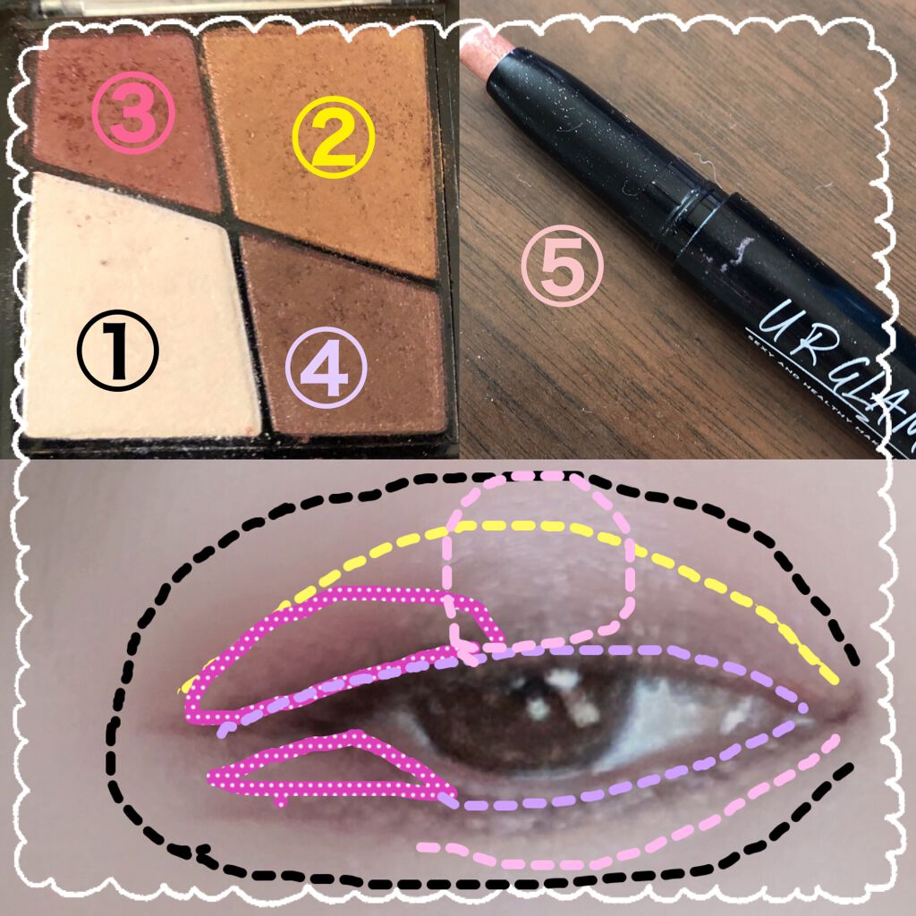 UR GLAM CREAMY LIPSTICK EX/U R GLAM/口紅を使ったクチコミ(3枚目)