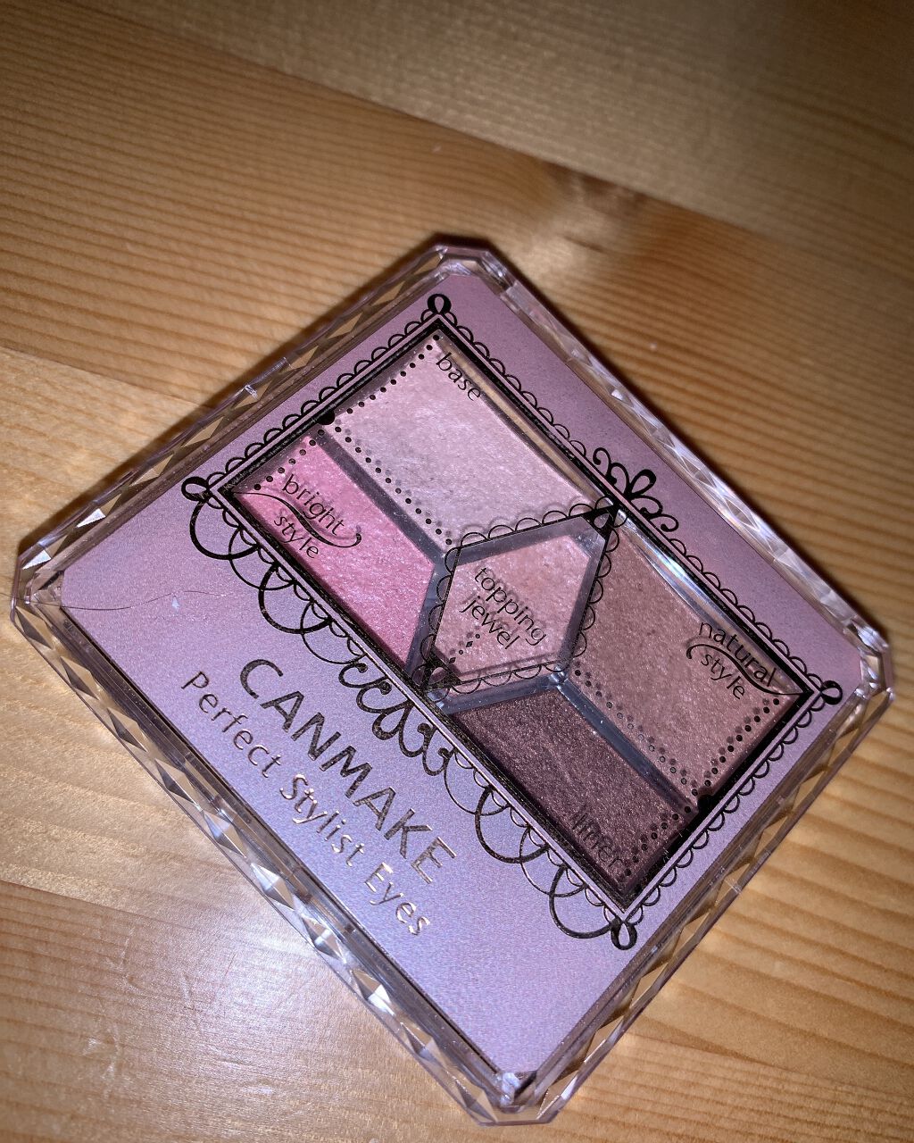 【旧品】パーフェクトスタイリストアイズ/キャンメイク/アイシャドウパレットを使ったクチコミ(1枚目)