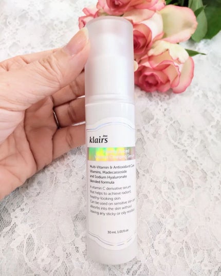 フレッシュリージュースドビタミンチャージングセラム(30ml)/Klairs/美容液を使ったクチコミ(2枚目)