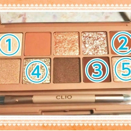 プロ アイ パレット/CLIO/アイシャドウパレットを使ったクチコミ(3枚目)